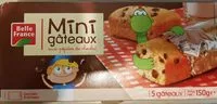 Mängden socker i Mini gâteaux aux Pépites de chocolat