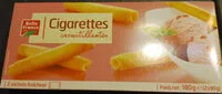 Mängden socker i Cigarettes Croustillantes