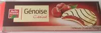 Mängden socker i Genois. F. Cerise Nap. Chobf
