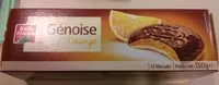 Mängden socker i Génoise Orange