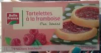 Mängden socker i Tartelettes a la framboise