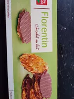Mängden socker i Biscuits Florentin Amande Chocolat 100 g Lot de 5