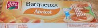 Mängden socker i BARQUETTES ABRICOT