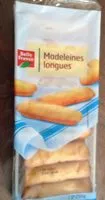 Mängden socker i Madeleines Longues
