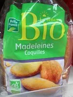 Mängden socker i Madeleines Coquilles