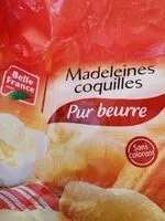 Mängden socker i Madeleines coquilles