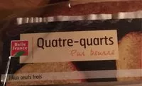 Mängden socker i Quatre-quarts