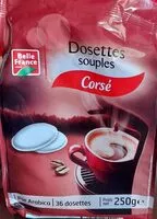 Mängden socker i Dosettes souples Corsé (café)
