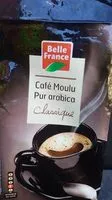 Mängden socker i Café Moulu Pur arabica Classique