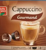 Mängden socker i Cappuccino gourmand
