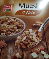 Mängden socker i Muesli 4 Noix