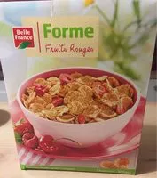 Mängden socker i Forme Fruits rouges
