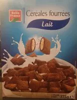 Mängden socker i Céréales fourrées au lait