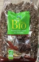Mängden socker i Muesli croustillant au chocolat