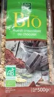 Mängden socker i Musli croustillant au chocolat bio