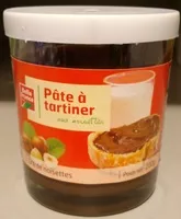 Mängden socker i Pâte à tartiner aux noisettes