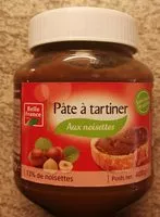 Mängden socker i Pâtes à tartiner - Aux noisettes