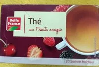 Mängden socker i Thé aux fruits rouges