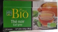 Mängden socker i Thé noir Earl Grey