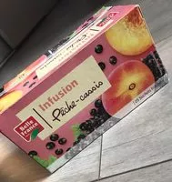 Mängden socker i Infusion pêche cassis