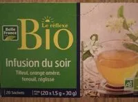 Mängden socker i Infusion du soir