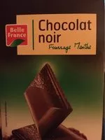 Mängden socker i Chocolat noir fourrage menthe