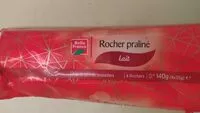 Mängden socker i Rocher praliné