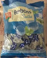 Mängden socker i Bonbons Menthe