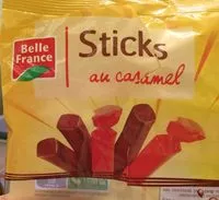 Mängden socker i Sticks au caramel