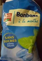 Mängden socker i Bonbons a la menthe sans sucre