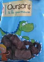 Mängden socker i Oursons à la guimauve
