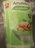 Mängden socker i Amandes en poudre