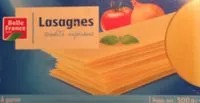 Mängden socker i Plaques de Lasagnes