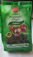 Mängden socker i Pruneaux d'Agen Entiers