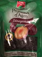 Mängden socker i Pruneaux d'Agen dénoyautés