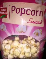 Mängden socker i Popcorn Sucré