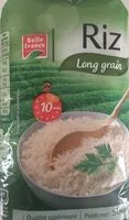 Mängden socker i Riz long grains