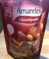 Mängden socker i Amandes Décortiquées