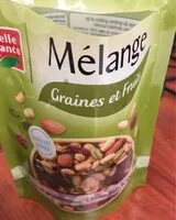 Mängden socker i Mélange graines et fruits