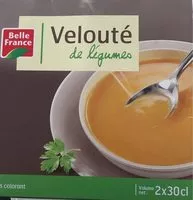 Mängden socker i Velouté de légumes