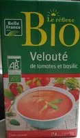 Mängden socker i Velouté de tomate et basilic