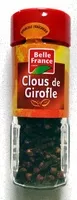 Mängden socker i Clous de Girofle