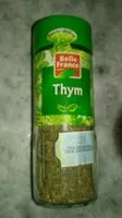 Mängden socker i Thym