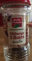 Mängden socker i Moulin Poivre 5 Baies Grains 80ML Belle France