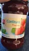 Mängden socker i Confiture Fraises