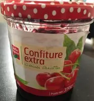 Mängden socker i Confiture extra Cerises Griottes