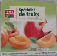 Mängden socker i Spécialité de fruits pomme abricot
