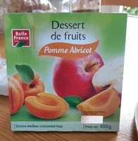 Mängden socker i Dessert de fruits pomme abricot