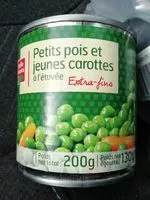 Mängden socker i Petit pois et jeune carotte