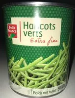Mängden socker i Haricots Verts Extra fins